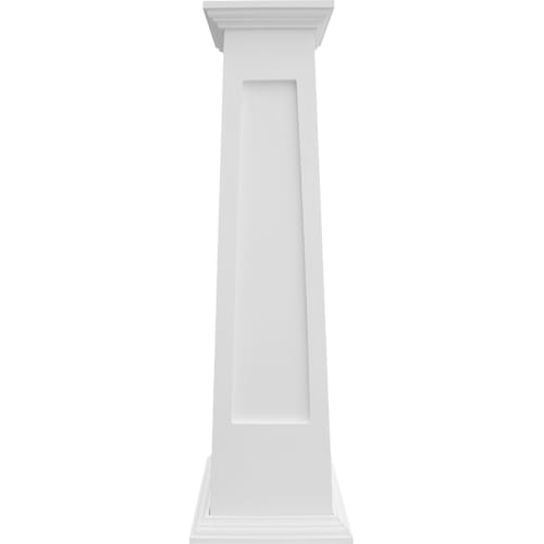 RoyalWrap™ Square PVC Non-Tapered Recessed Panel Column preview 1